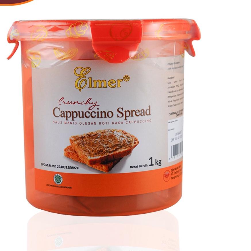 

☜ Elmer Spread Crunchy Cappucino 1 kg | Selai Roti, Kue, Bolu ➽