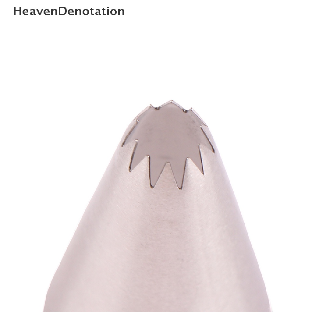 [HeavenDenotation] 1pc Pastry Flower Icing Piping Nozzle Dekorasi Kue Tips Alat Baking HDV