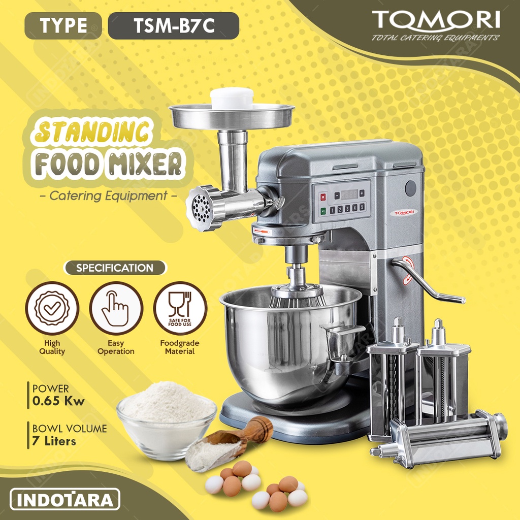 Tomori Standing Food Mixer With Multi Function Hub TSM-B7C