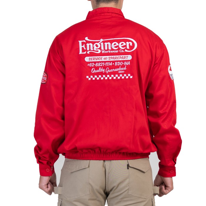 WORKJACKET JAKET KERJA HARRINGTON BY ENGINEER WORKWEAR