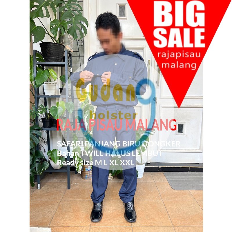 Safari Baju Safari Setelan Safari Security 1 setel
