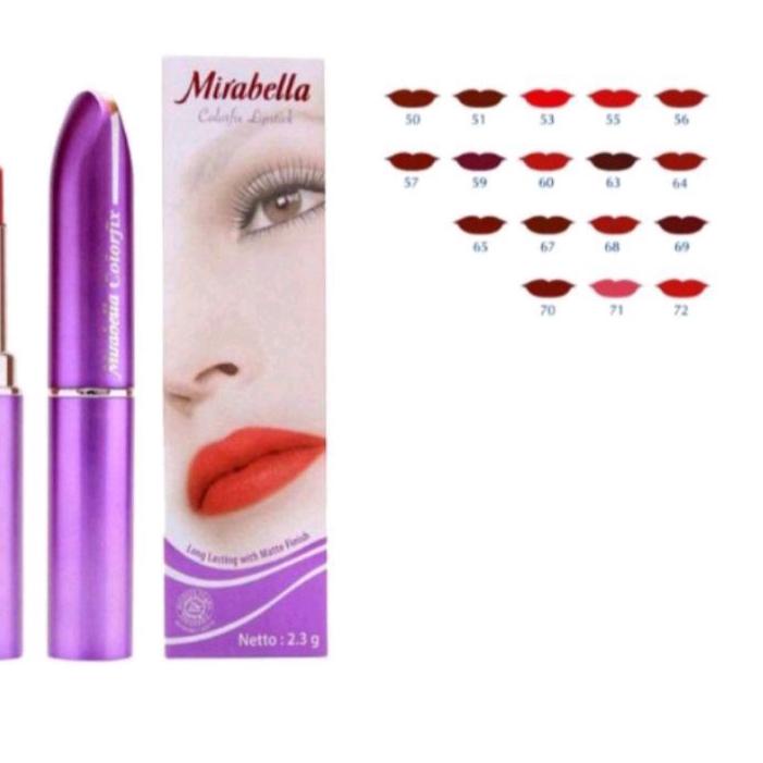 ❀ Mirabella Cororfix Cool Lipstik matte ♜