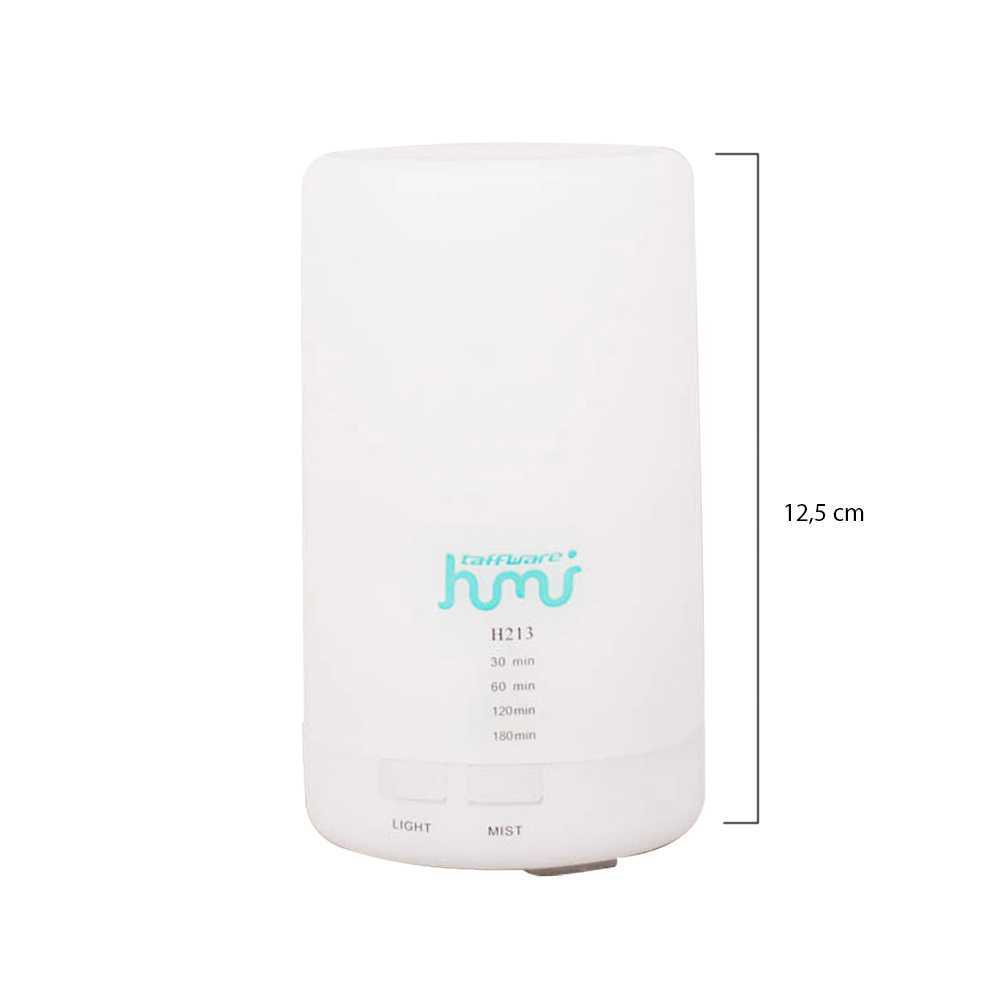 Taffware HUMI Air Humidifier Pelembab Udara Dan pewangi Ruangan Ultrasonic Aromatherapy RGB Lamp - H213