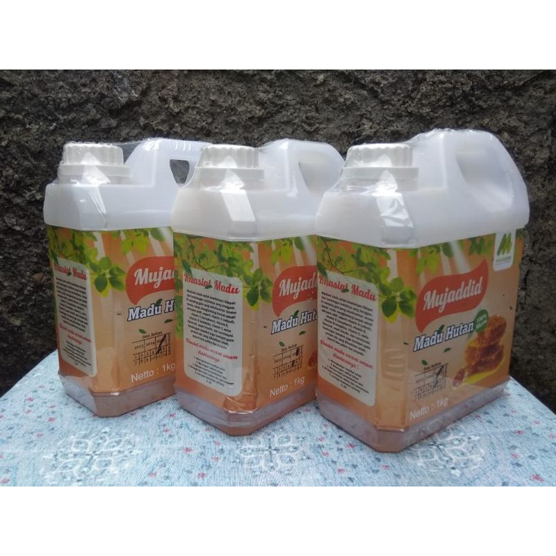 

Madu Murni 1kg Mujaddid Madu Hutan Lokal Indonesia Madu Manis