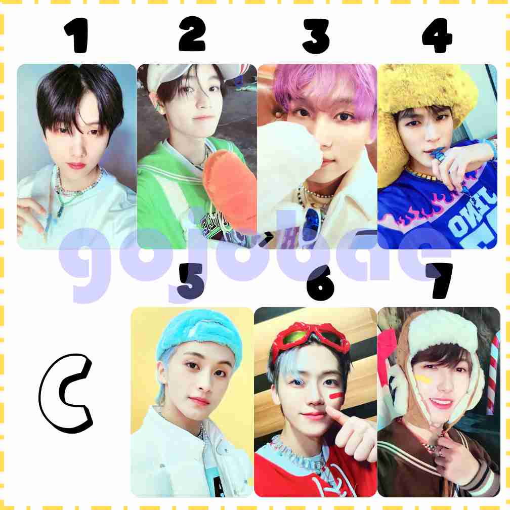 photocard nct dream unofficial candy versi