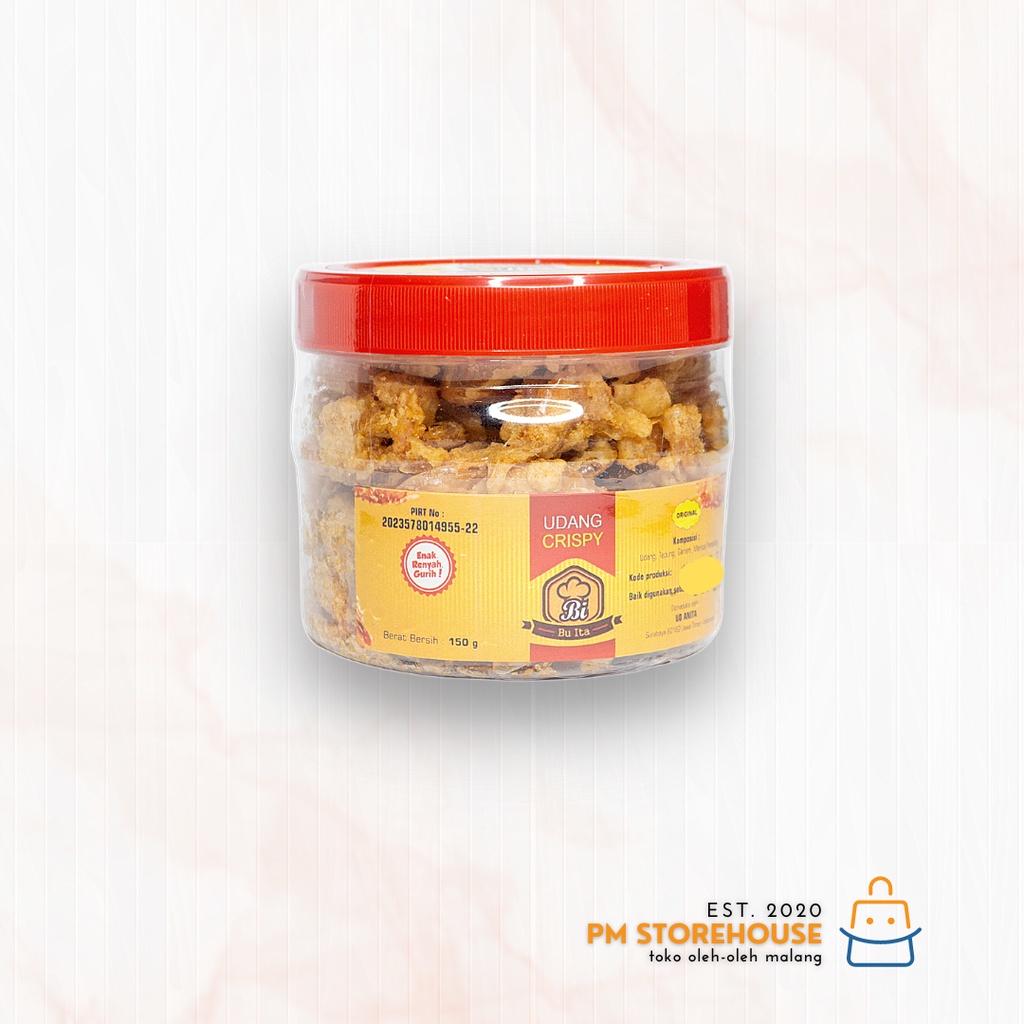 Udang Crispy - Udang Kering Renyah - Bu Ita