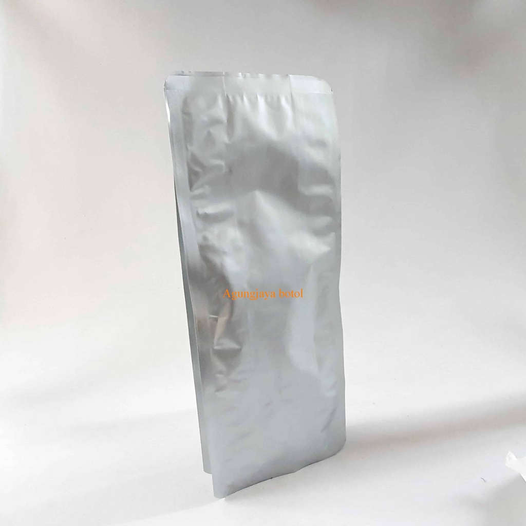 Gusset Quad Seal Silver  Series / Plastik  / Plastik Kemasan / Kemasan Kopi / Kemasan Snack / Gusset