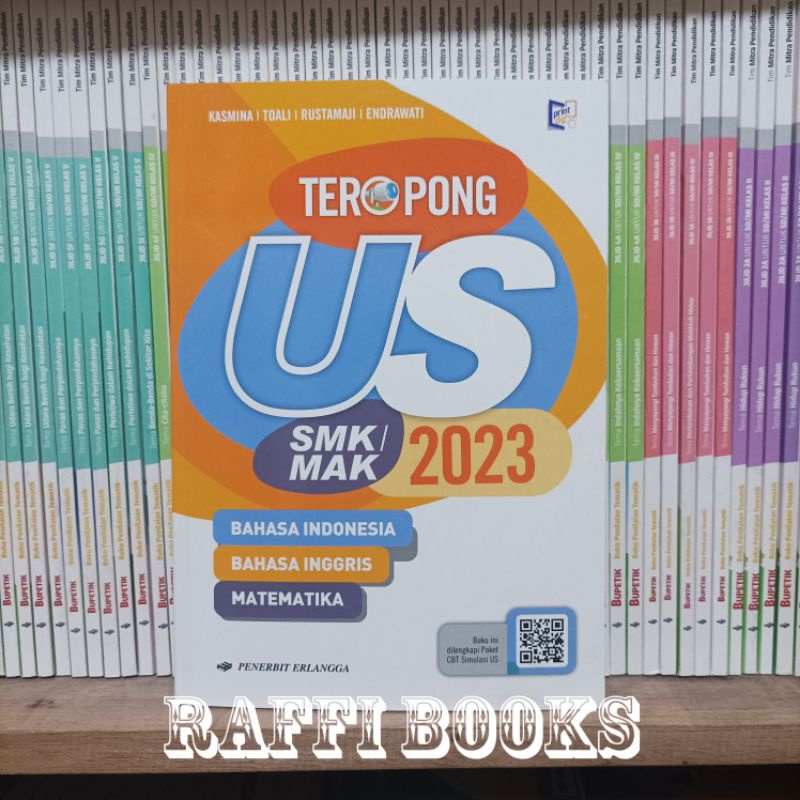 Buku Teropong US 2023 Untuk SMK Erlangga Original