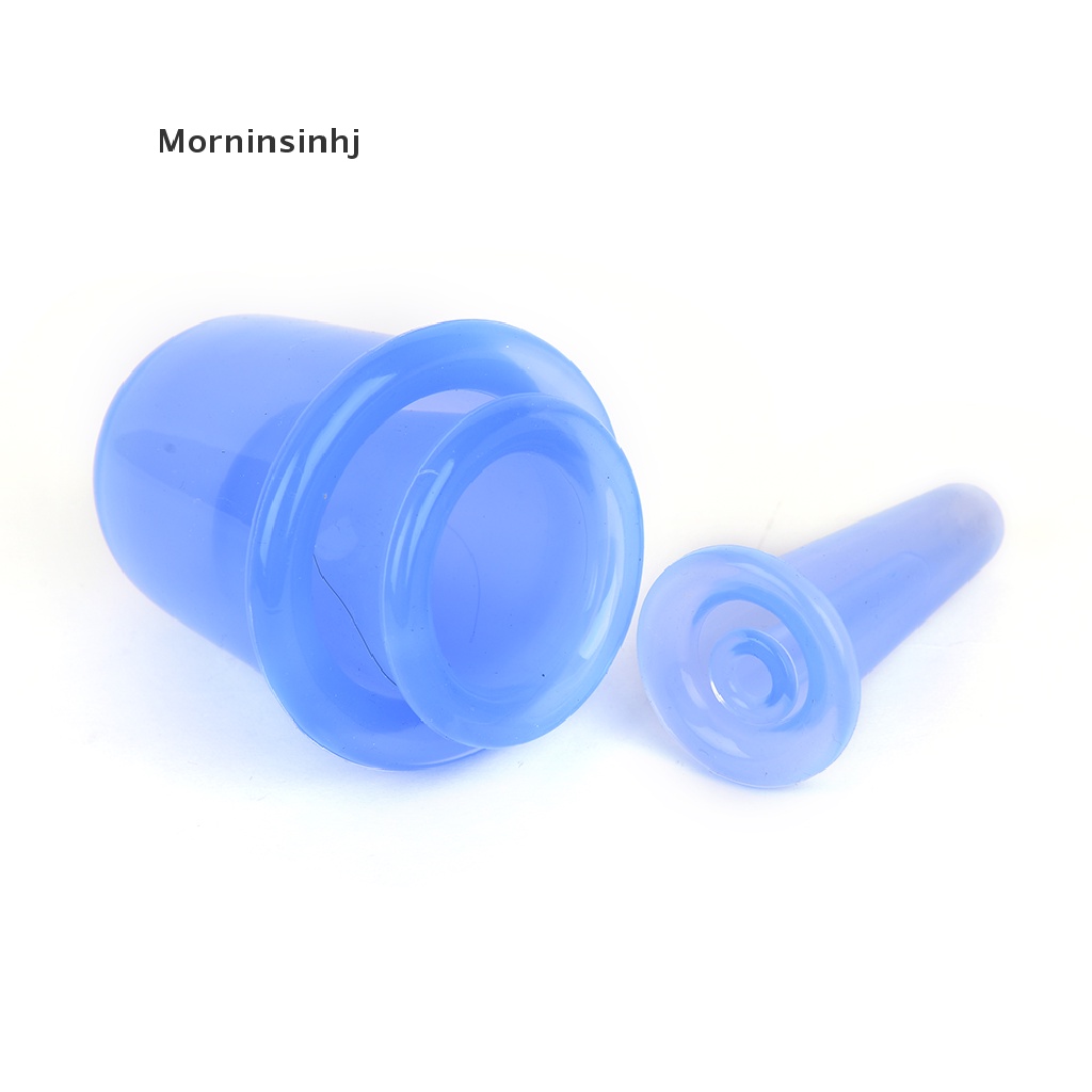 Mornin 4pcs /set Perawatan Kesehatan Tubuh Anti Selulit Silikon Vacuum Massager Cupping id