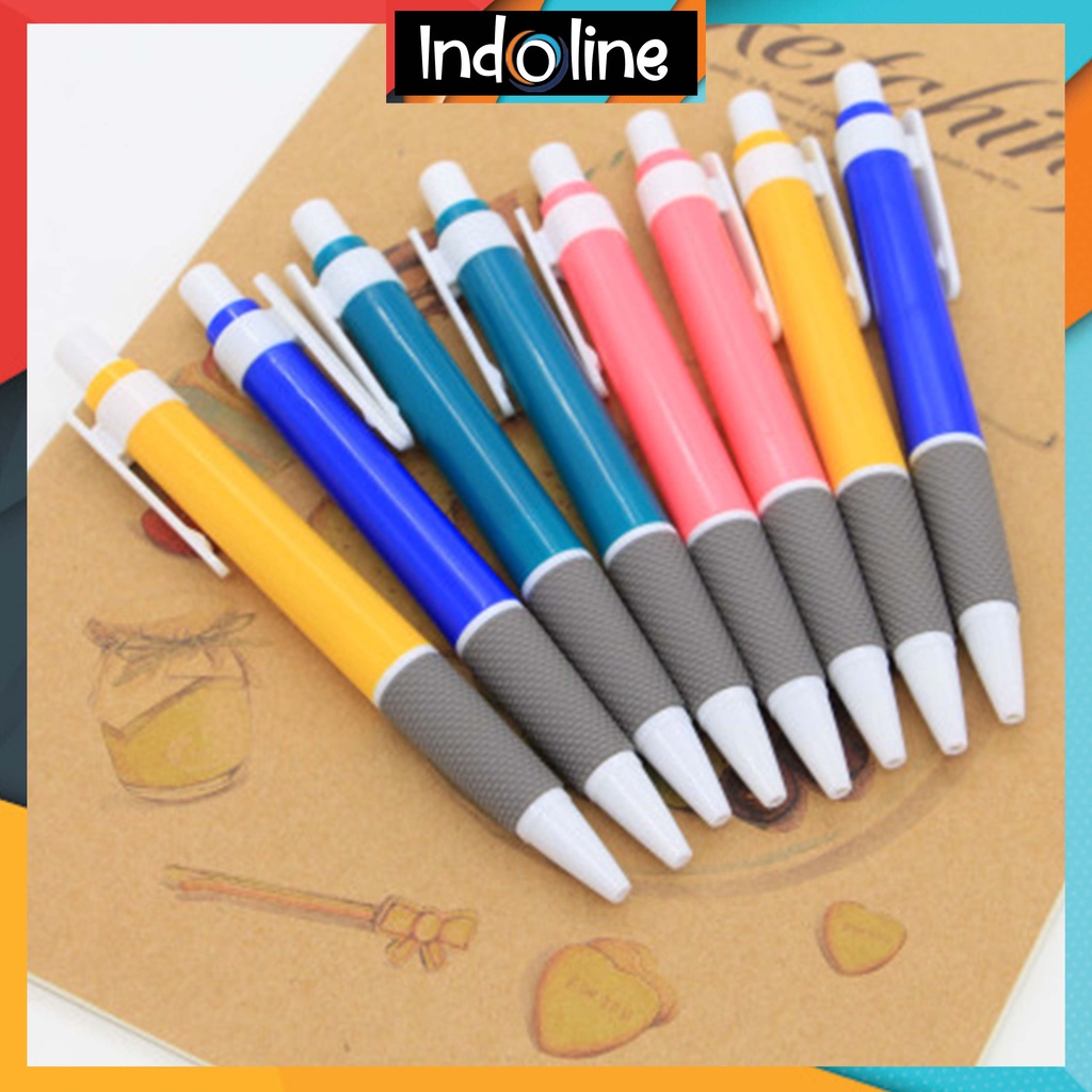 

✔️ Pulpen Tinta Gel Pena Sekolah Ballpoint Pen Students Sourvenir Import COD