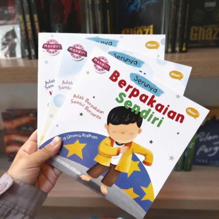 

Buku Seri Anak Mandiri Isi 3 Buku