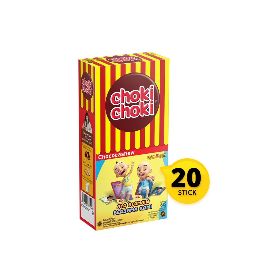 

Choki Choki coklat chasew 1 box isi 20 stik edisi Terbaru cemilan murah bekasi