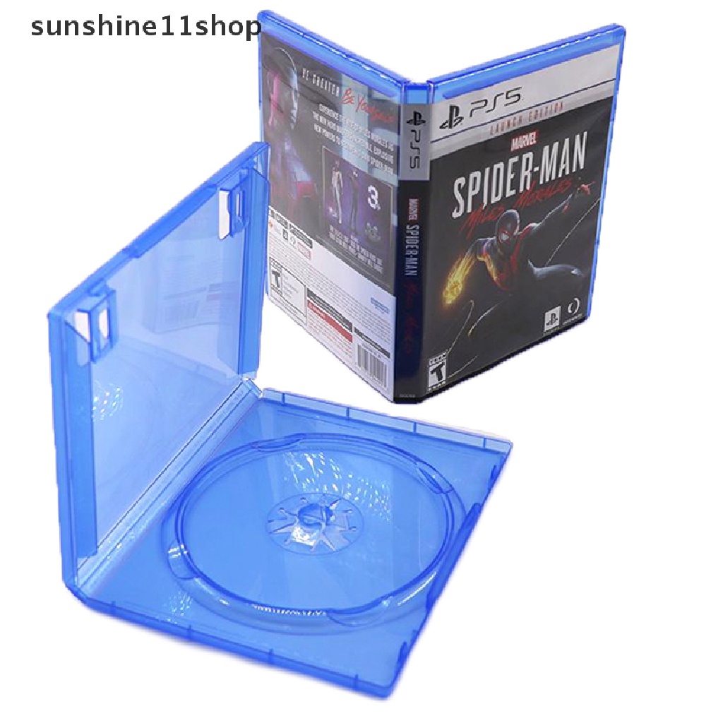 Sho Kotak Pelindung Game Untuk Game Ps5 Disk Holder CD DVD Discs Storage Box Cover N