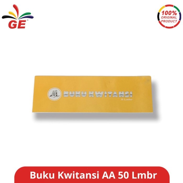 

GE - Buku Kwitansi Besar AA 50 Lembar Kuning 75808