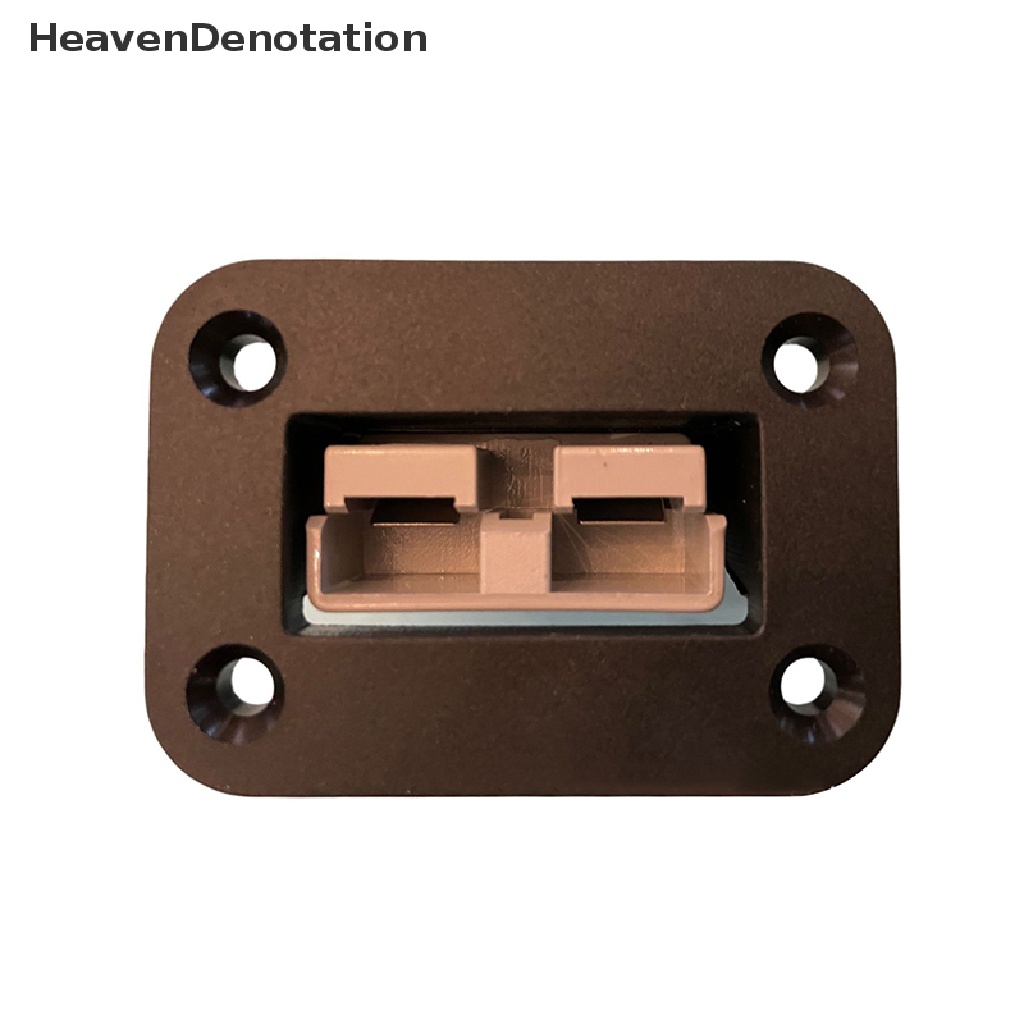 [HeavenDenotation] Kompatibel Dengan Anderson Plug Flush Moung Panel Cover Untuk Caravan 50A 600V Kapal Plastik Socket Panel Parts HDV