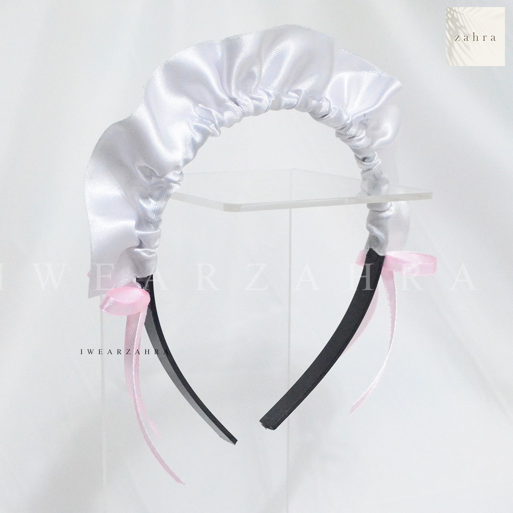 MAID HEADBAND [PITA SAMPING] - Costume Anime Bando Cosplay Kostum Pelayan Karakter Jepang Pita Hair Accecoris Aksesoris Rambut Lucu Wanita Murah