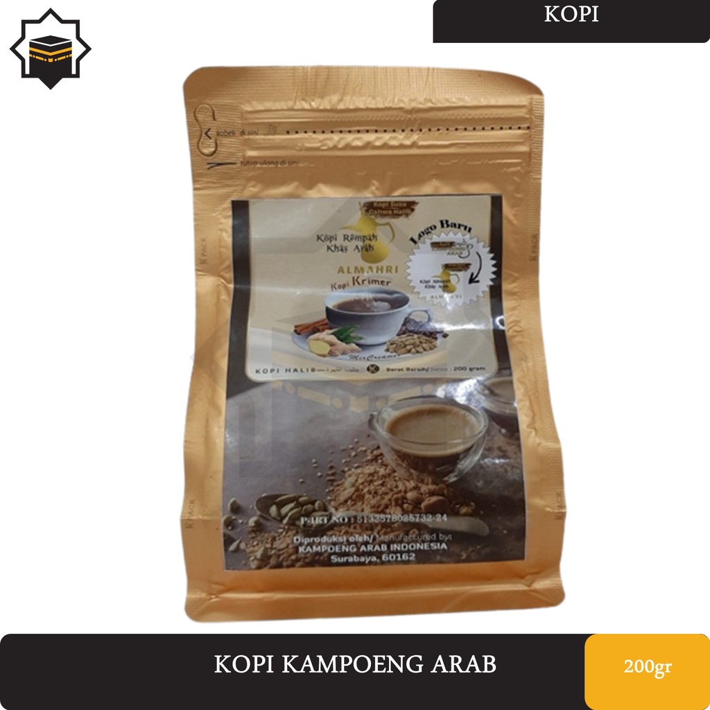 

New Kopi Kampoong Arab Halib 200gr - Kopi Rempah - Kopi Dengan Krimer