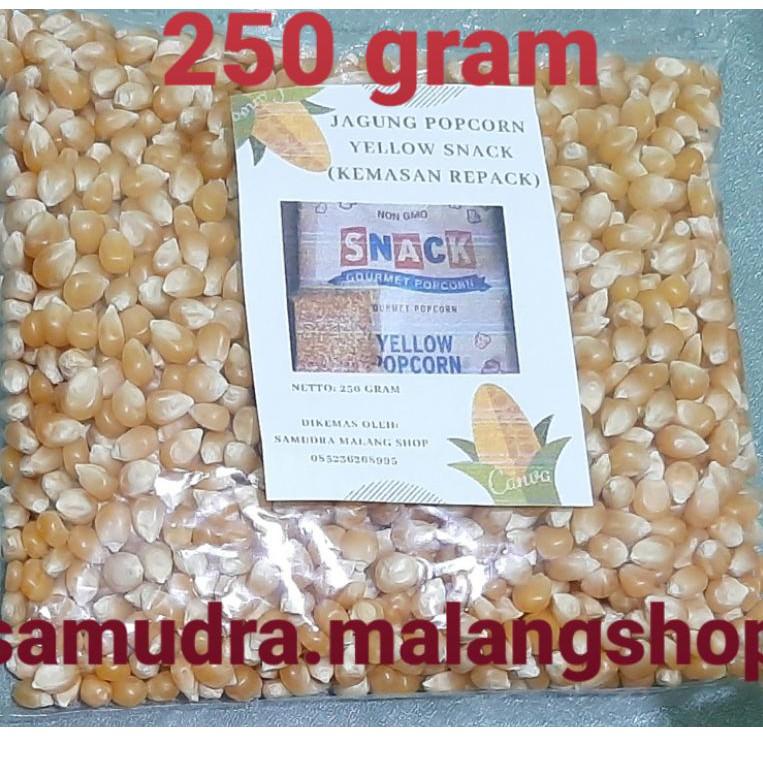 

J95 jagung popcorn mentah 250 gram popcorn snack yellow argentina/ jagung popcorn berkualitas 250 gram TERPOPULER ピ