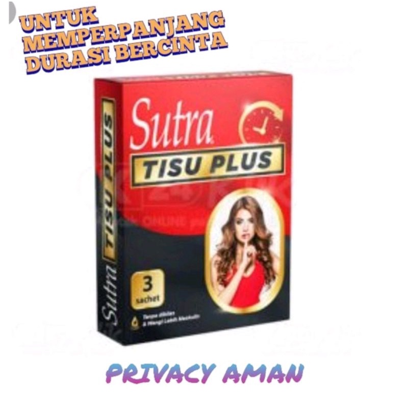 PRIVASI SUTRA TISU PLUS ISI 3 SACHET - TISSUE MAGIG SUTRA ISI 3 SACHET