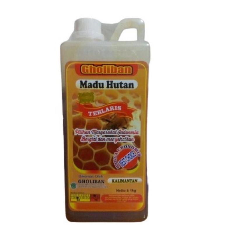 

TERBAIK Madu Gholiban Hutan Kalimantan plus Bee Pollen & Royal Jelly 1 kg Barang Istimewa