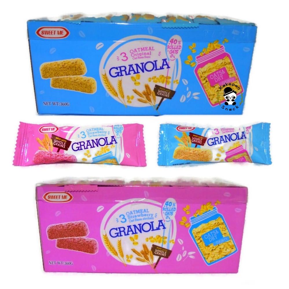 

Banjir Bonus 2.2 GRANOLA Oatmeal Sereal Bar Box 60 Promoku