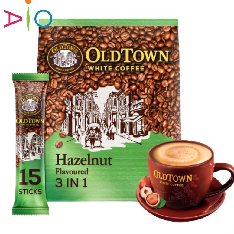 

Gcu33 Old Town Hazelnut / Old Town White Coffee 3in1 Hazelnut / Kopi Old Town Hazelnut Terbukti