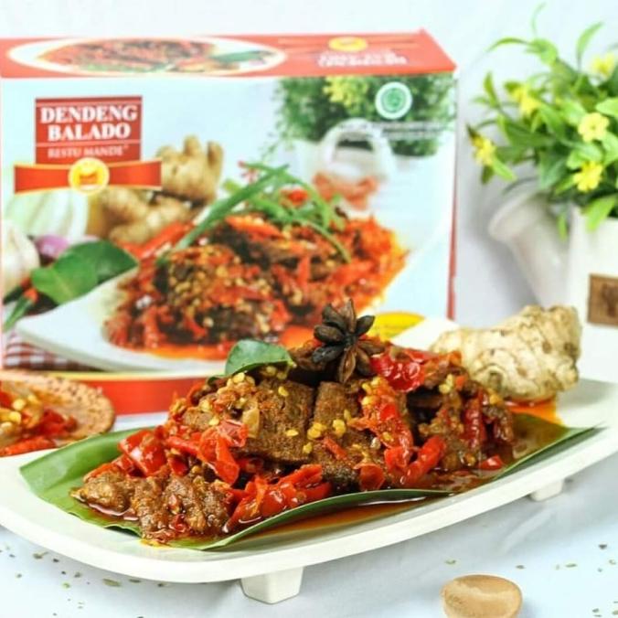 

[Paling Laku] Dendeng Balado Restu Mande Kemasan Vakum 300gram TERLARIS