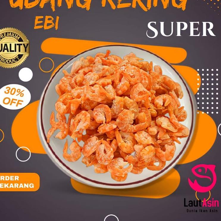 

STAR Ebi Udang Kering Kupas Bersih Kualitas Super