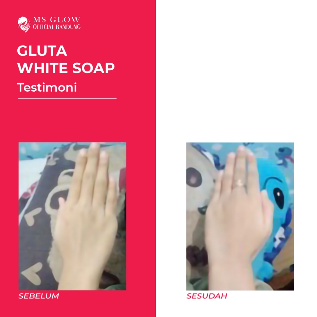 MS glow Gluta White Soap by Msglowofficialbandung