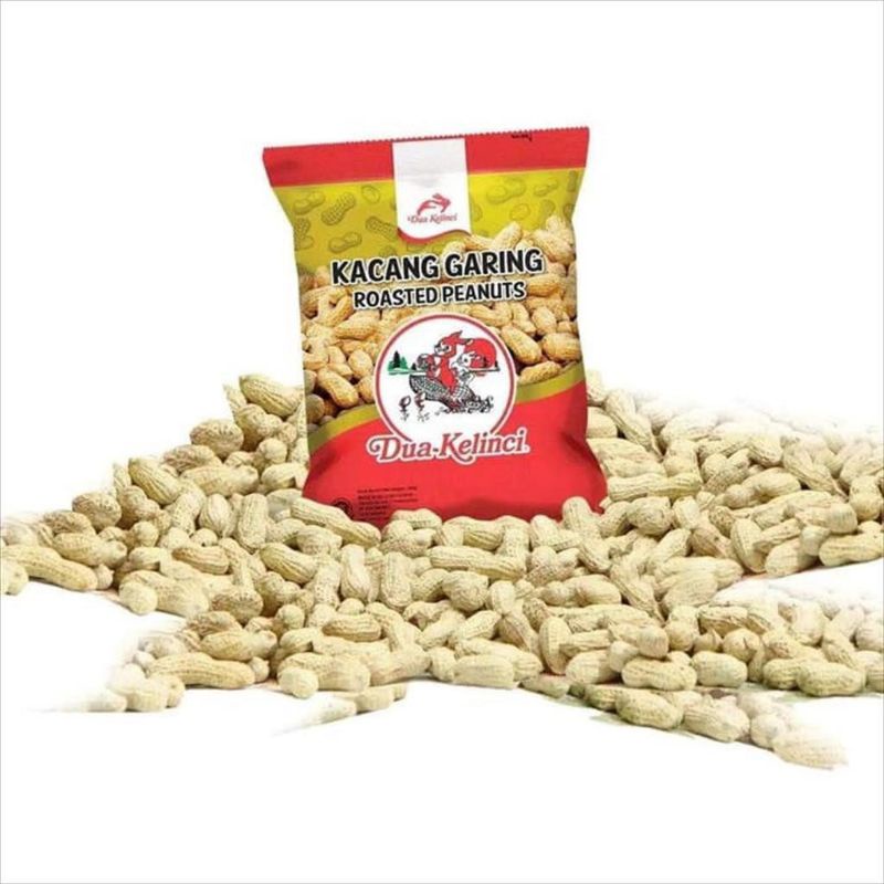 kacang garing dua kelinci 60gr