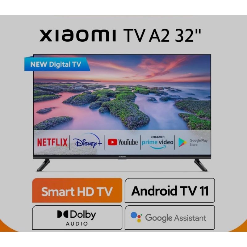 Xiaomi TV 32 Inch Android TV LED Digital TV Garansi Resmi