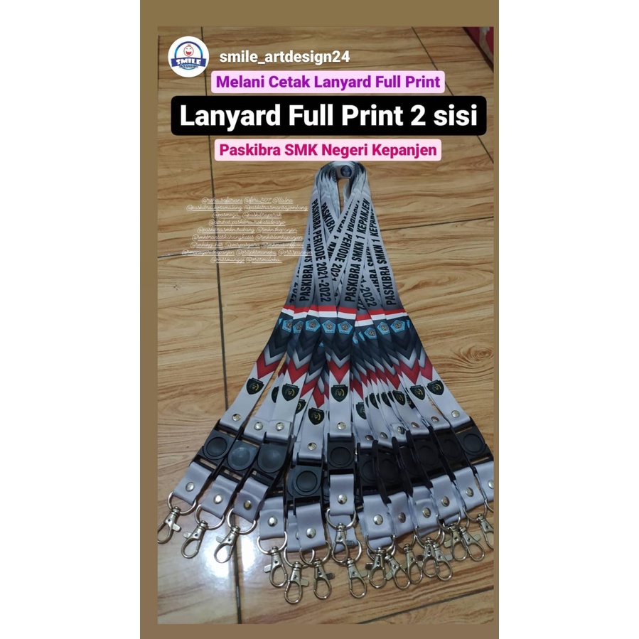 

Lanyard Full Print 2 Sisi