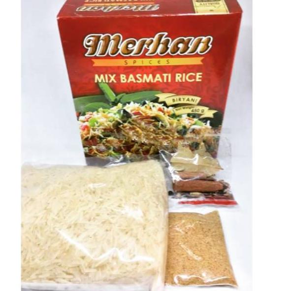 

➵ MERHAN Nasi Briyani (BERAS+BUMBU JADI) ❁