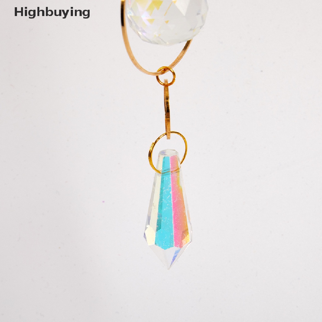 Hbid Crystal Sun Catcher Jendela Gantung Prisma Dekorasi Rain Window Decor Glory