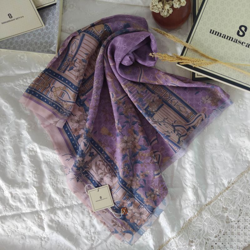 TMG - NEW MOTIF PART 2 | ORI READY | UMAMA SCARVES | PREMIUM VOAL DENGAN BOX