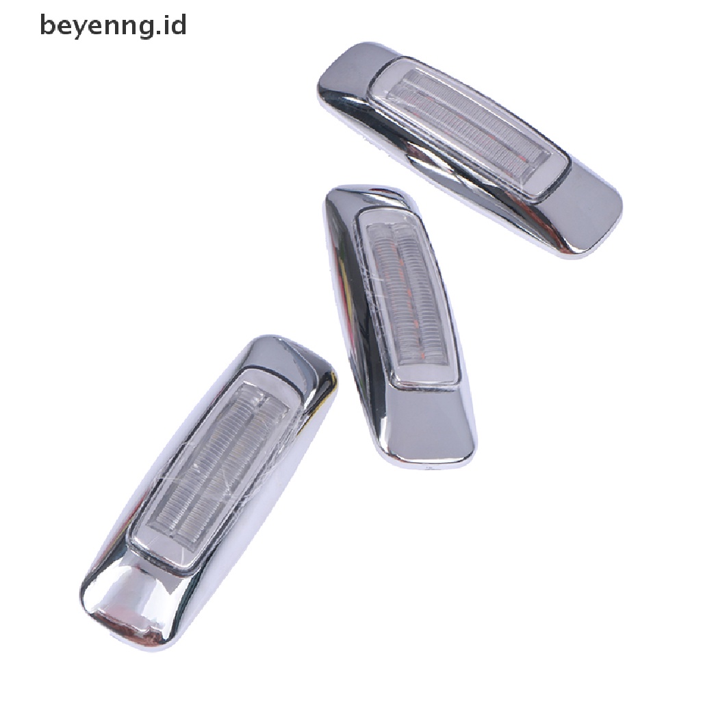 Beyen 1Pcs 24V LED Side Marker Lampu Truk Warning Tail Light Signal Lampu Rem ID