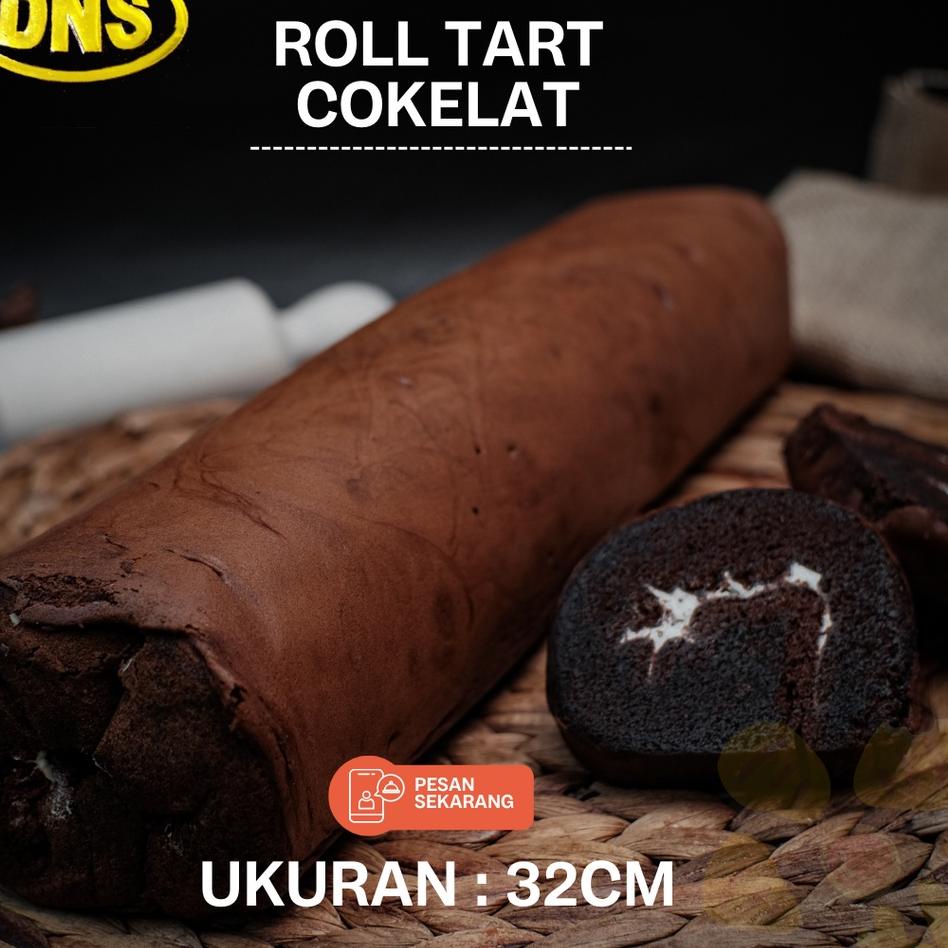 

✼ Bolu Gulung Coklat BESAR / Kue Roll Tart PREMIUM ❀