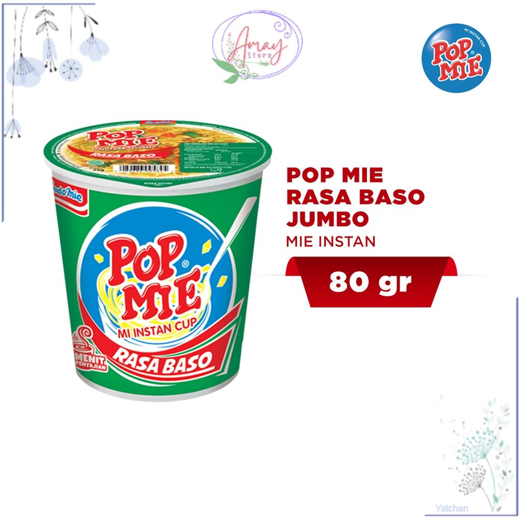 

[asj] BISA COD - Pop Mie Rasa Baso Jumbo
