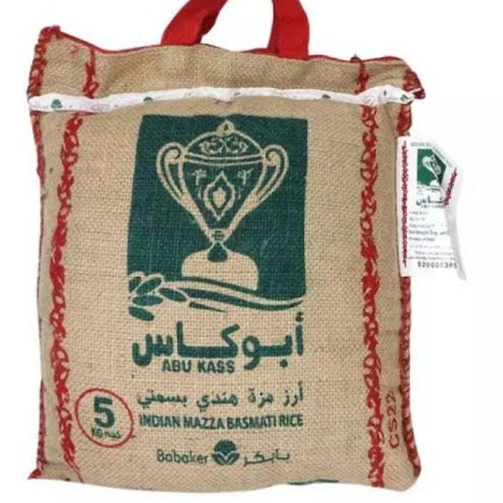 

➴ Beras Basmati Rice Abukass 1kg - Beras Basmati Abu kass Syifa Moafaq 1kg (100% ORGANIC) ✺