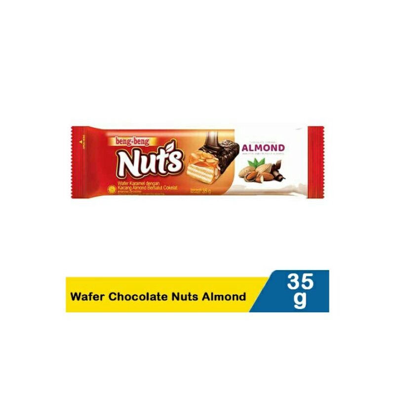 

Beng-Beng Wafer Chocolate Nuts Almond 35G