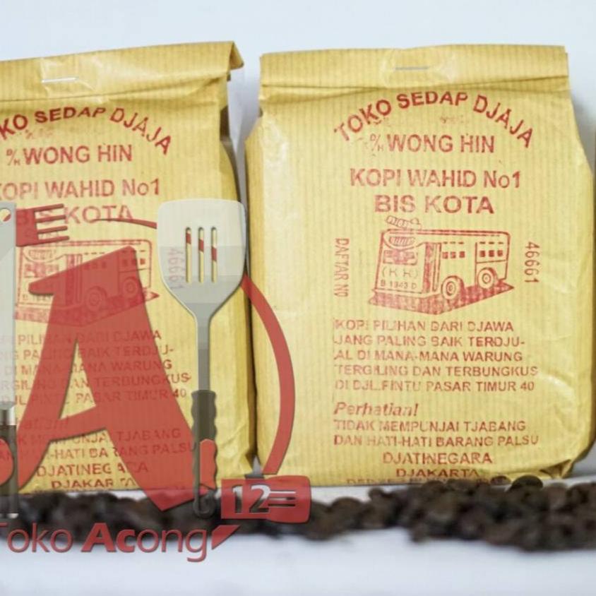 

➢ Kopi Bis Kota 250gram ( ARABICA ) / Kopi Wong Hin Dari Jatinegara Asli ❈