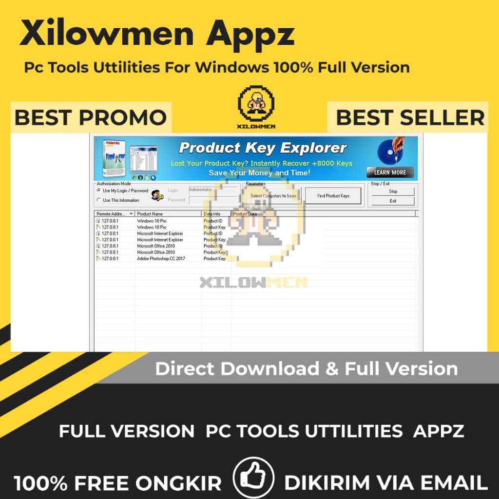 [Full Version] Nsasoft Product Key Explorer Pro PC Tools Software Utilities Lifetime Win OS