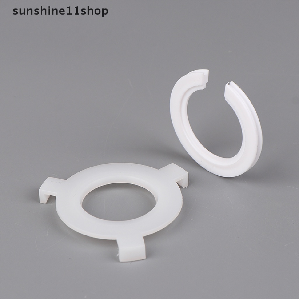 Sho 5Pcs E27 Ke E14 Kap Lampu Lamp Light Shades Socket Cincin Pengecil Adaptor Washer Putih Penutup Lampu Aksesoris N