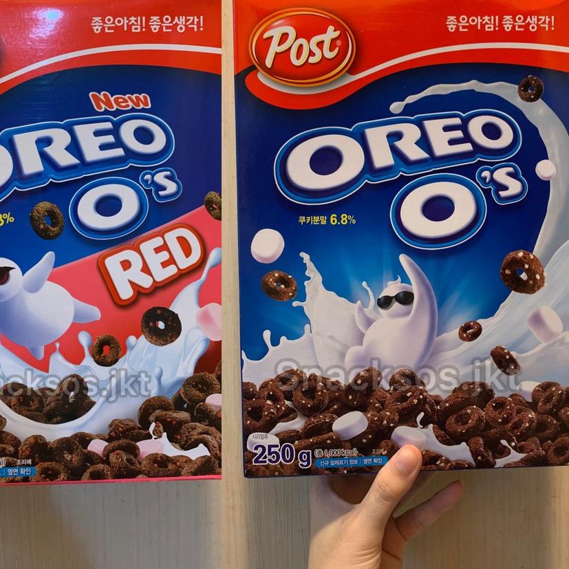 

➪ Post OREO O's Cereal Original / Post Oreo O’s Red with 250g-Made In Korea ➩