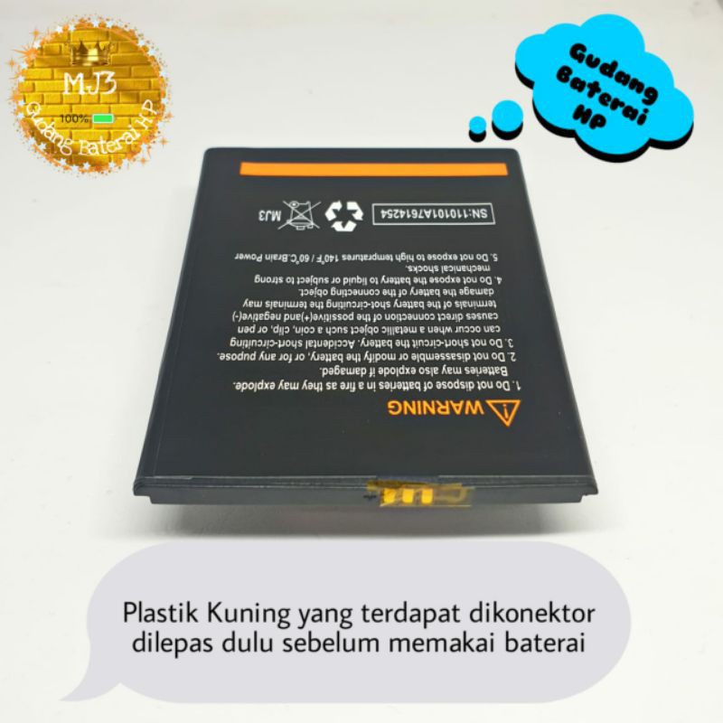 Baterai battery batre evercoss A75W BERGARANSI 1 MINGGU