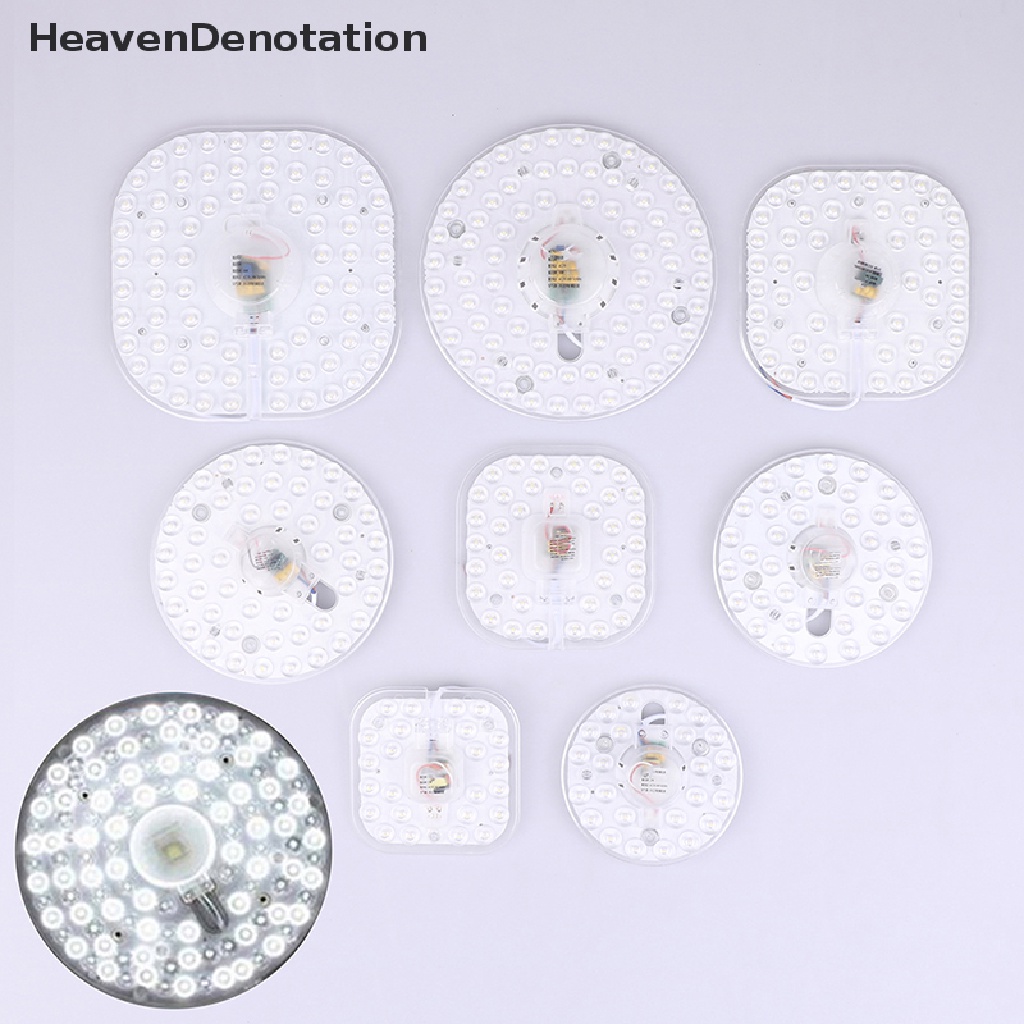 [HeavenDenotation] 12w 18W 24W 36W LED Ring PANEL Circle Light Square Ceiling Board Papan Lampu HDV