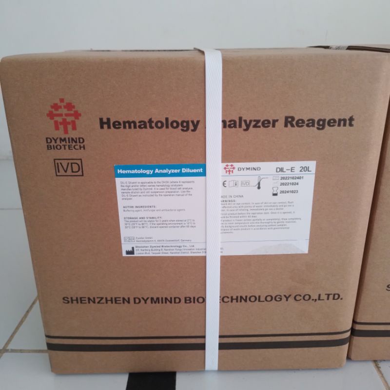Diluent Hematology Dymind 20L 3 diff