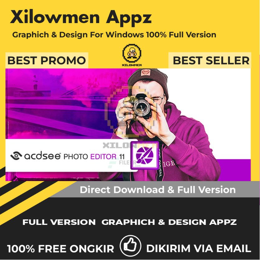 [Full Version] ACDSee Photo Editor Pro Design Graphics Lifetime Win OS