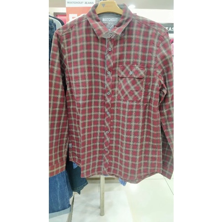 Watchout jeans kemeja