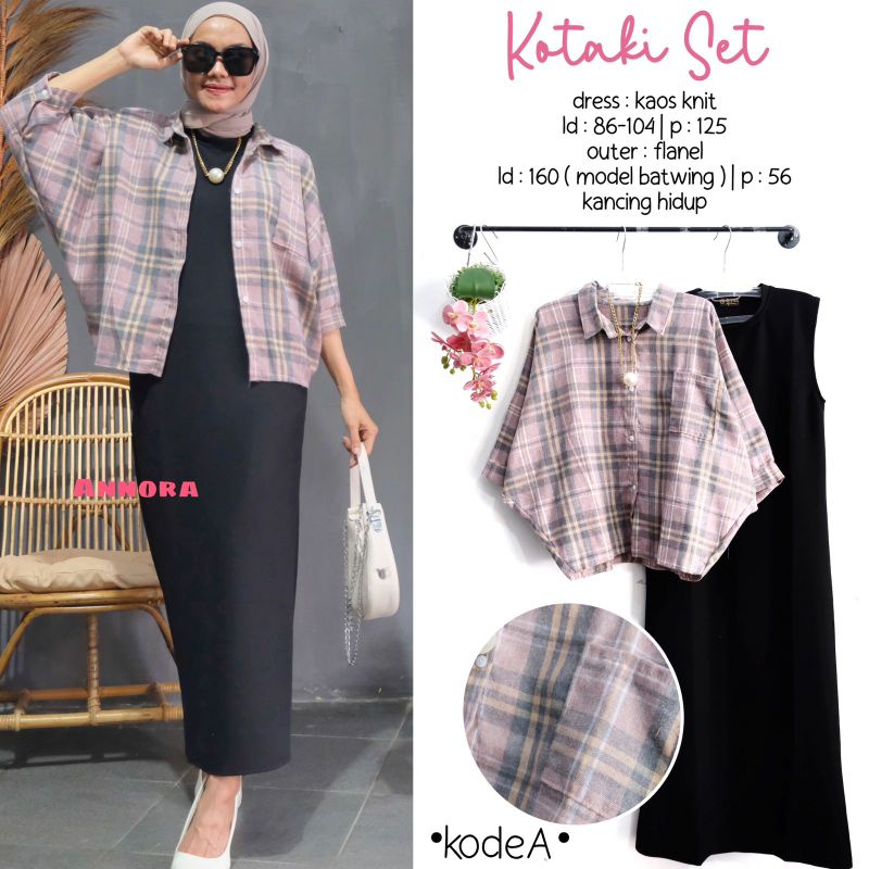 KOTAKI SET BY ANNORA /SHOPIYA SET BY ANNORA